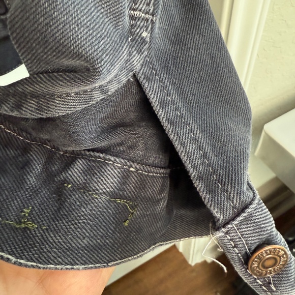 1970s Vintage Black Levi Jacket - Naturally Distressed - XS - Picture 7 of 16